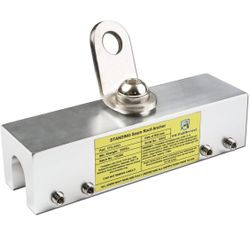 Fall Protection Standing Seam Roof Anchor Clamp with 360° Swivel Point | Fall Arrest Roofing Harness Safety Kit | Aluminum Alloy Anchor | OSHA/ANSI Co