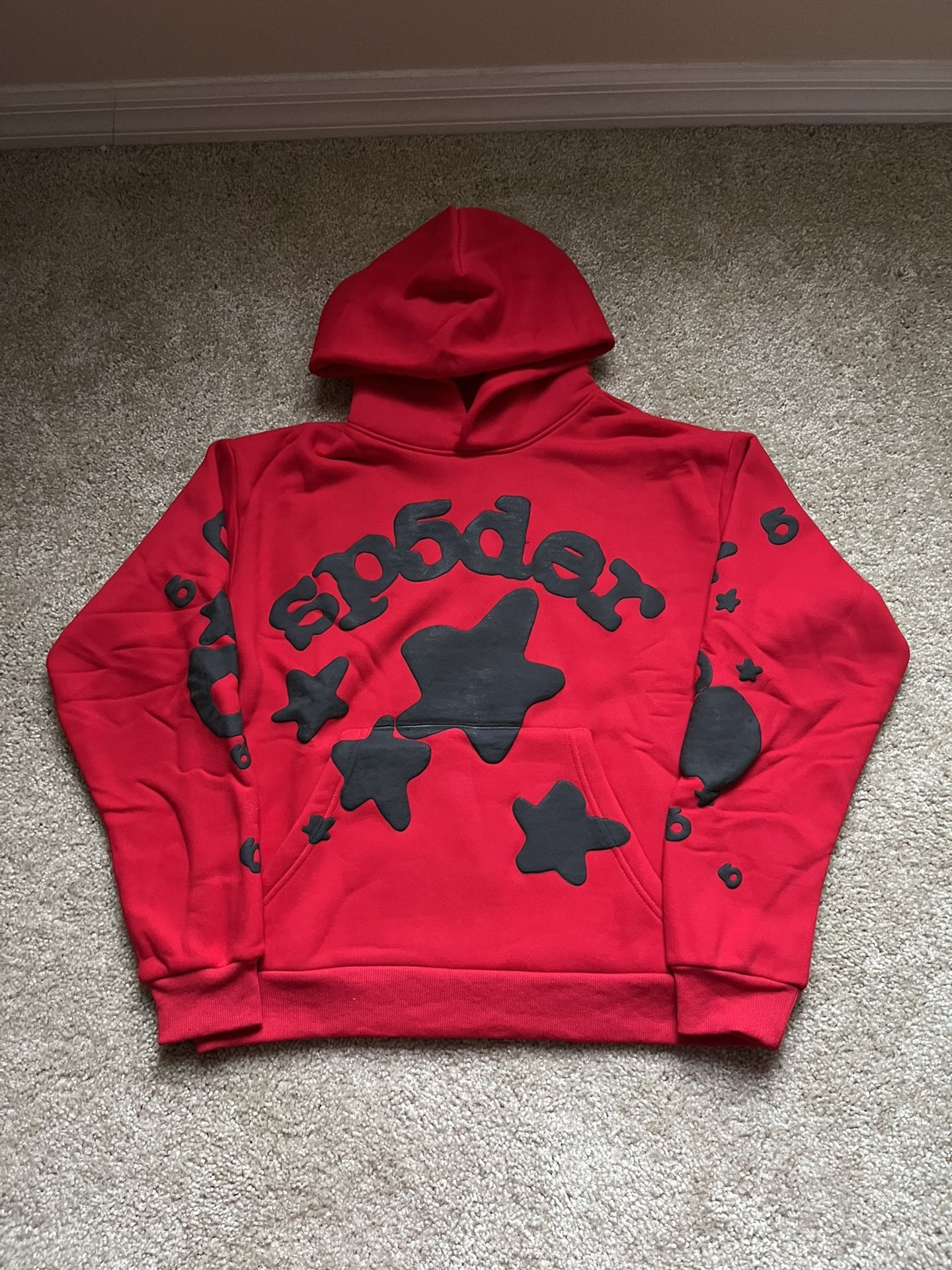 Red And Black Spider Hoodie