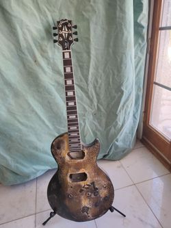 Ghibson husk - burnt finish