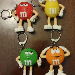 M&M Keychains With Light