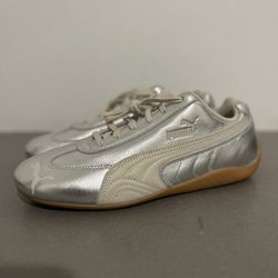 Silver Gum Bottom Puma indoor Soccer Shoes 9 11
