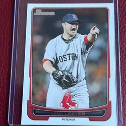 2012 Bowman #46 Jon Lester Boston Red Sox