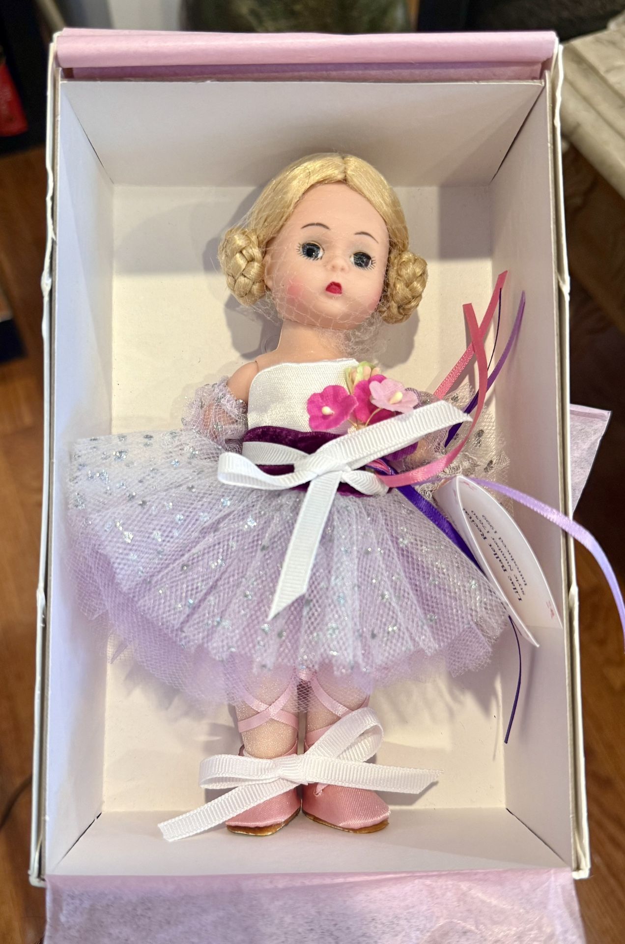 VINTAGE Madame Alexander 8” Doll #17650 - Lilac Ballet Recital NEW IN BOX