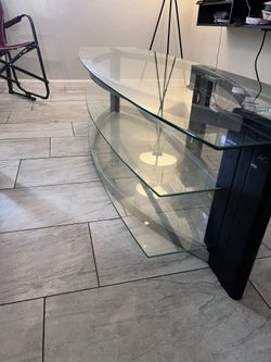 Glass Entertainment Center