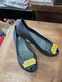 Melissa Shoes From Brasil Star Wars Size 7 USA Brazilian Size 36 