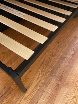 Black Metal Bed Frame For King Size 