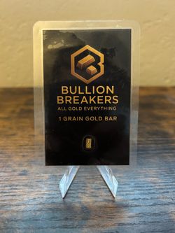 1 grain gold bar