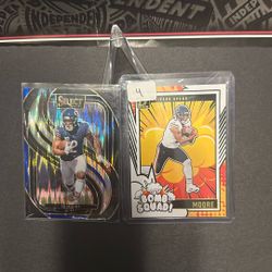 DJ Moore Bears Cards 