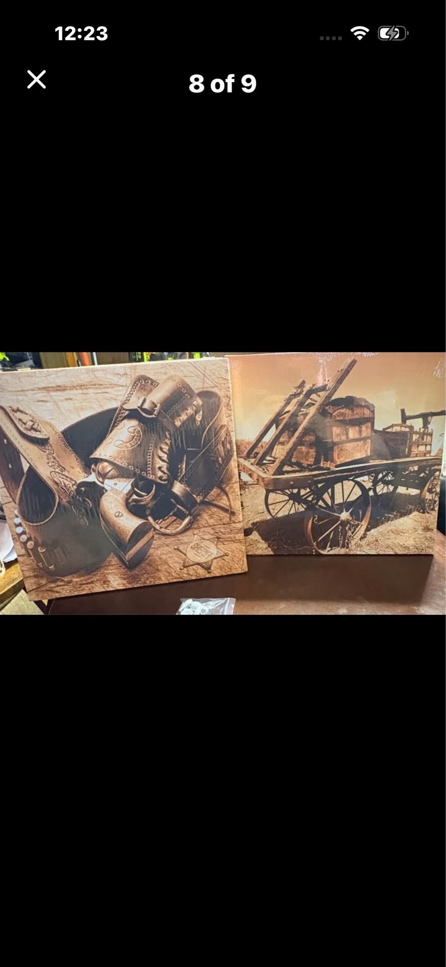 Beautiful Western Decor Cowboy Wall Art