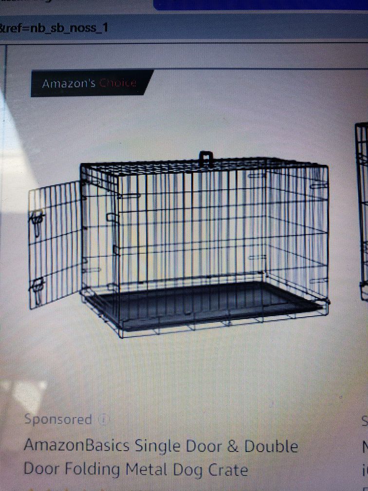 Dog crate-