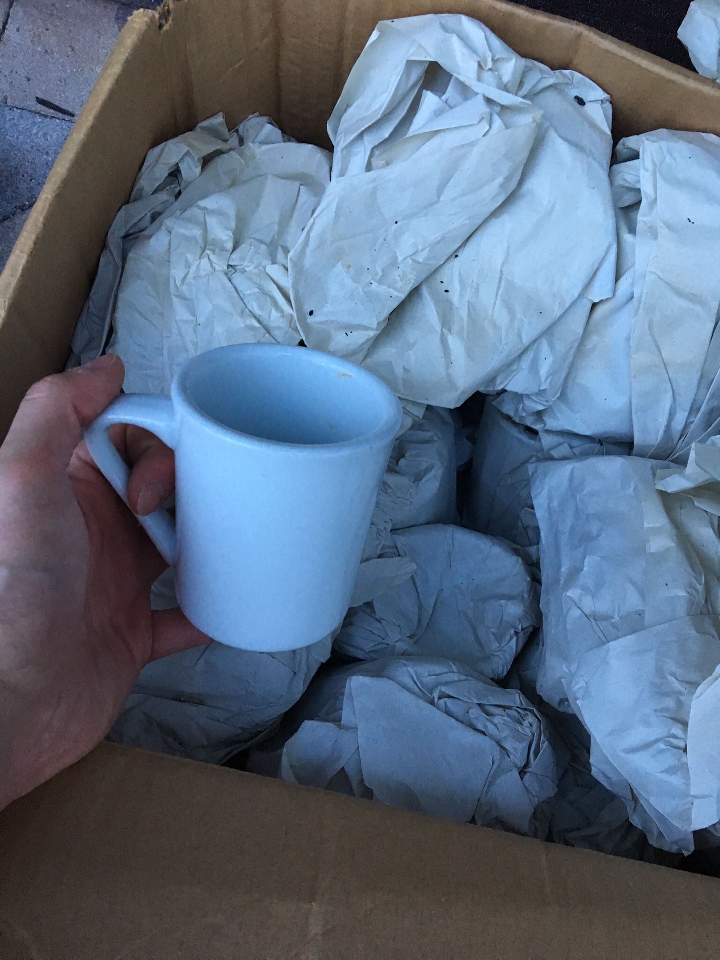 Several coffee mugs/tea mugs/espresso mugs/etc