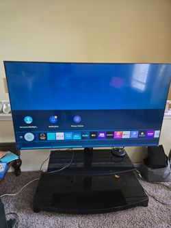 65 Inch Samsung Smart TV with Stand