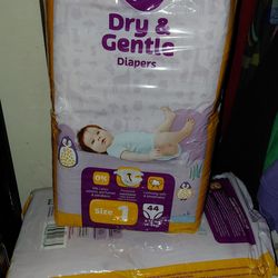 Diapers size 1