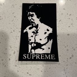 Supreme x Bruce Lee Sticker