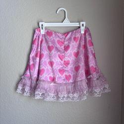 Dollskill Sugarthrillz pink mini skirt
