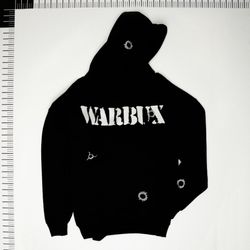 WARBUX black hoodie XL