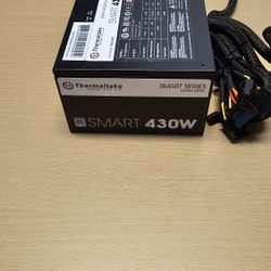 430 W Thermaltake Power Supply 80 + White