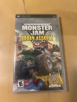 Monster Jam: Urban Assault (Sony PSP, 2008). New Unopened.