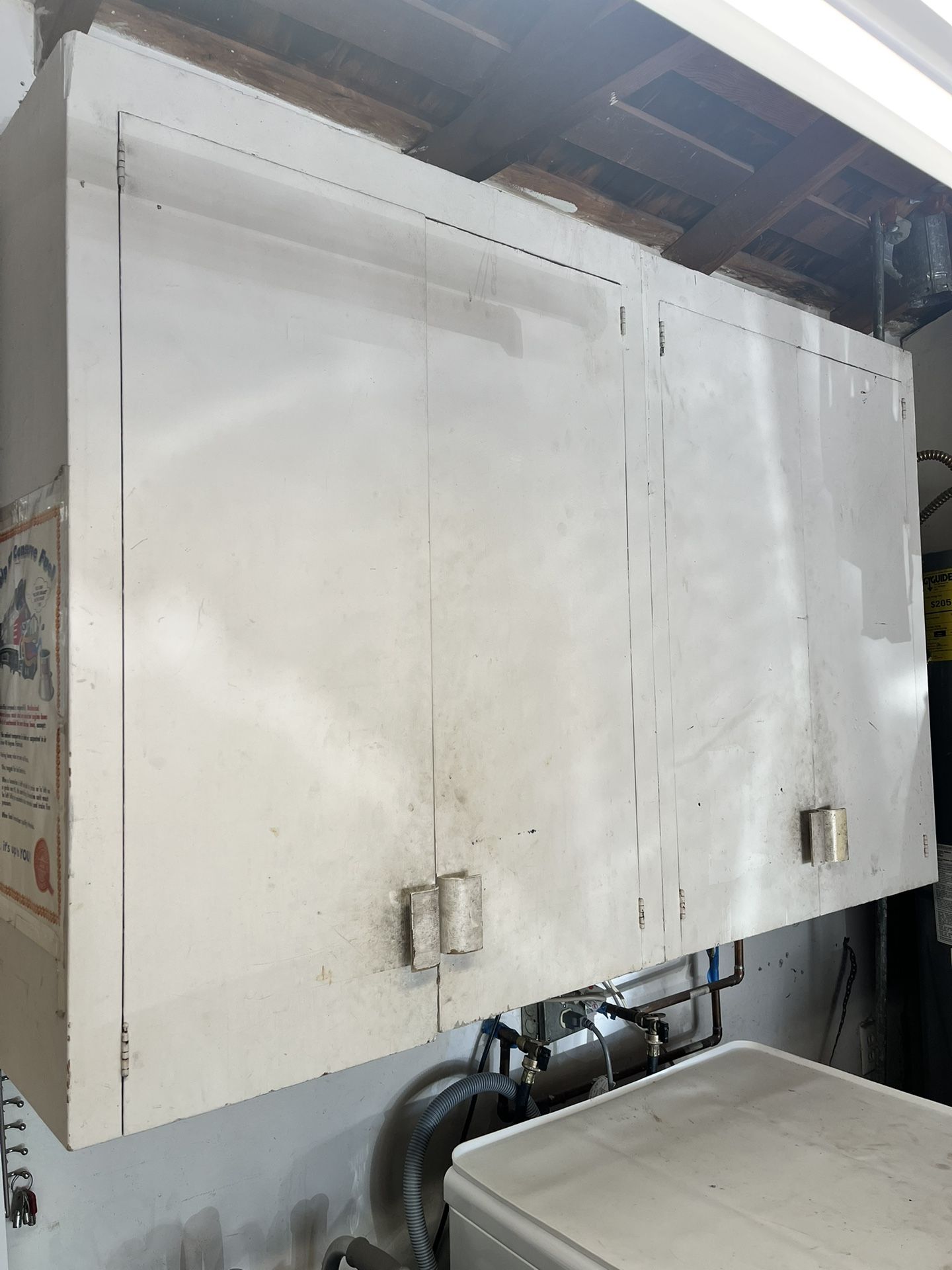 Solid Wood Garage Storage Cabinets 2