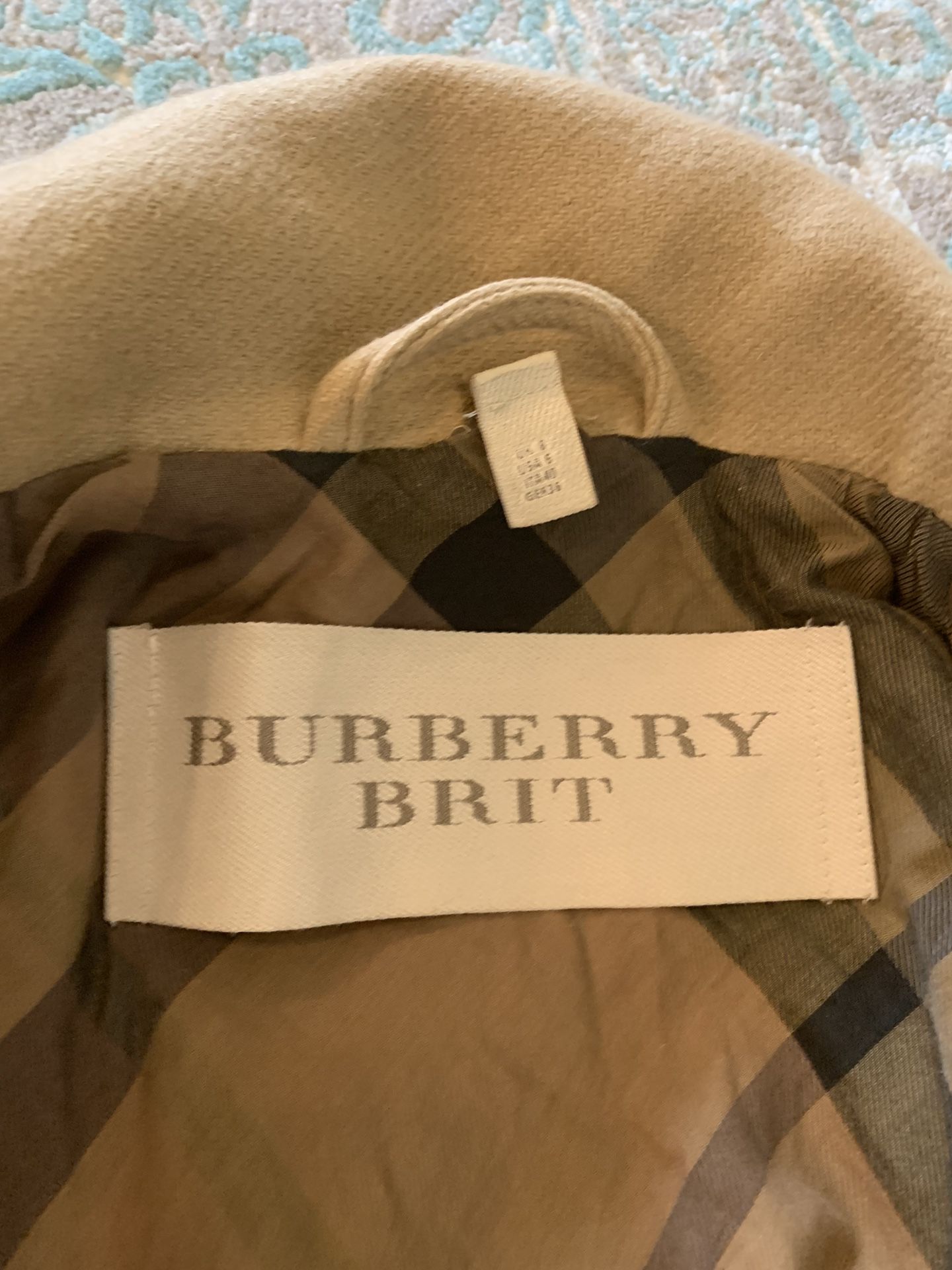 burberry cashmere coat