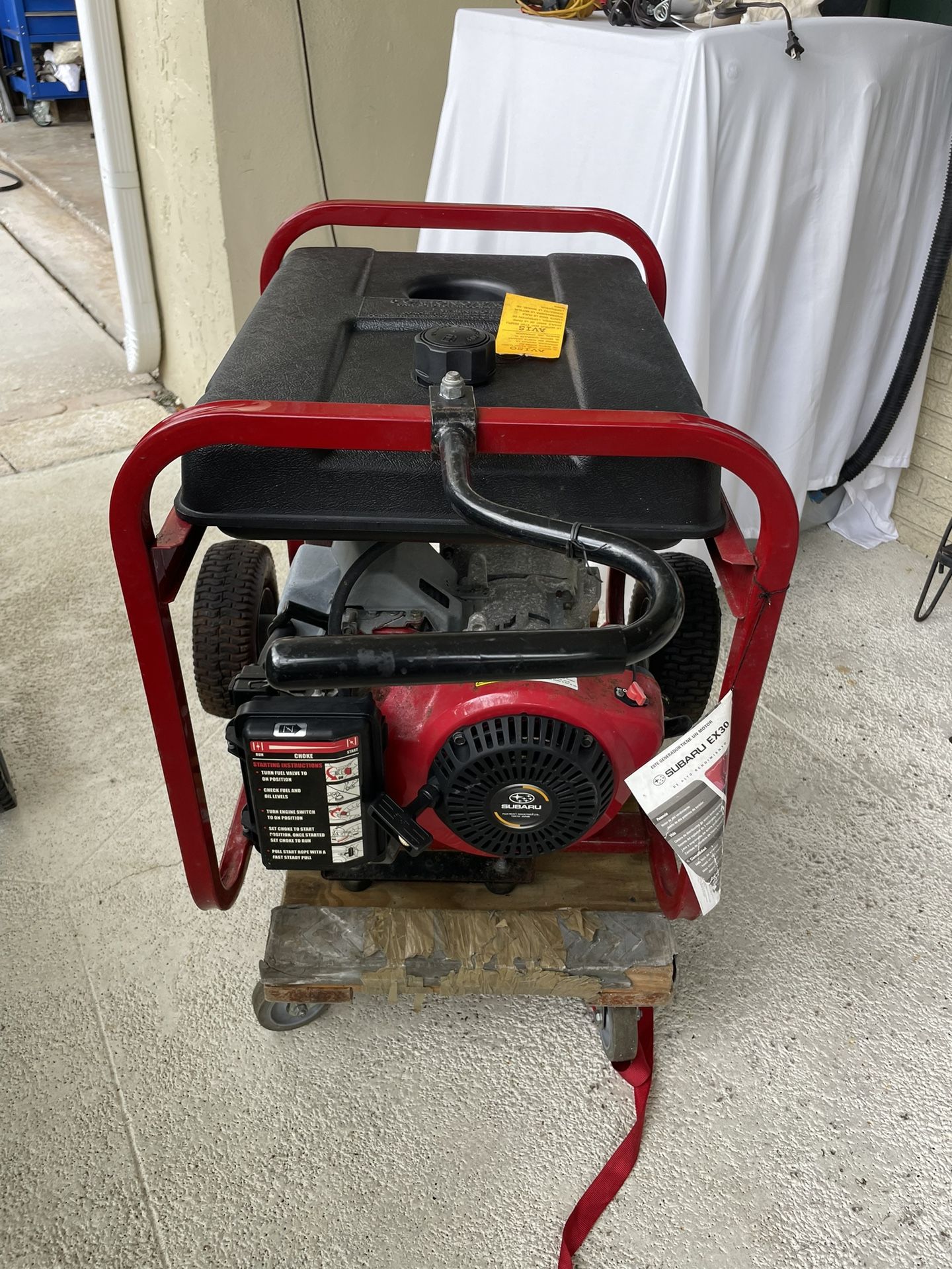 Generator runs, but it does not generate electricity. I Was Told It’s A Capacitor, But I’m Not Sure.
