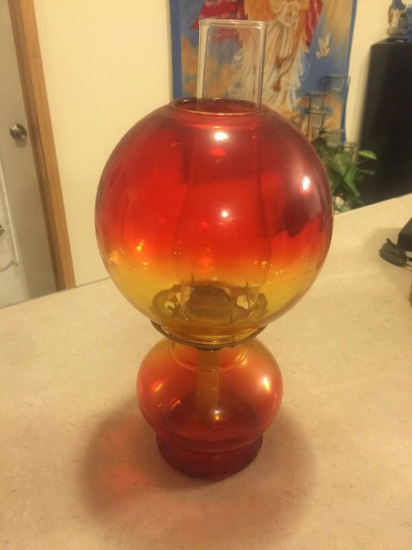Oil lamp ...