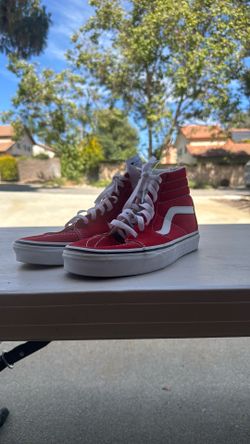 7.5 New Vans Skate Hi Top Sued