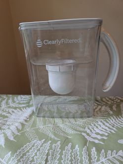Clearly Filtered Water Pitcher