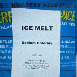 selling salt for the snow 