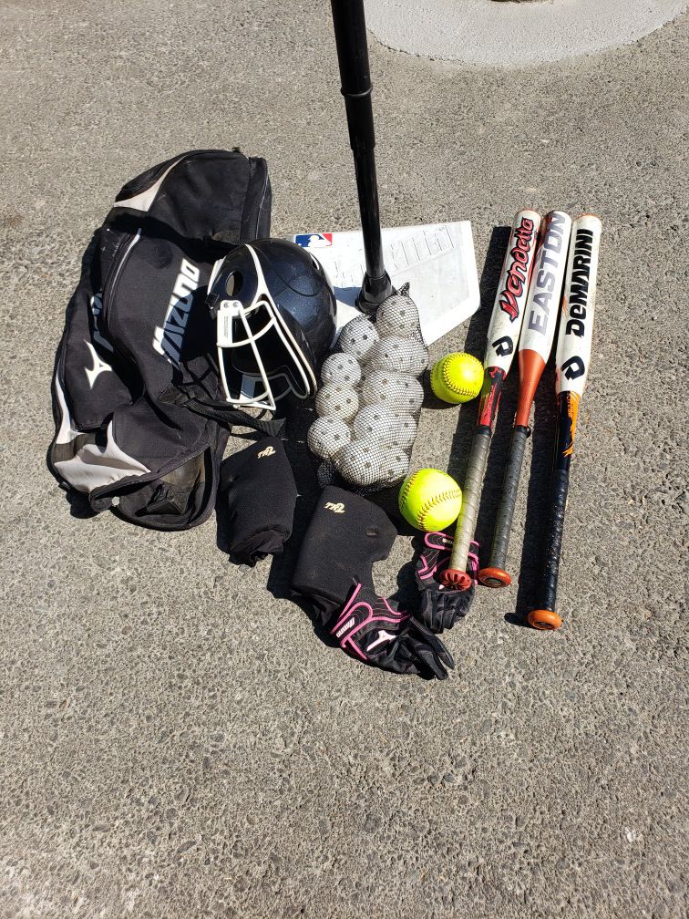Softball Bats, Demarini's, Easton & more