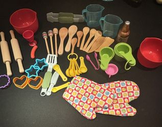 Wooden Toy Cooking Ser