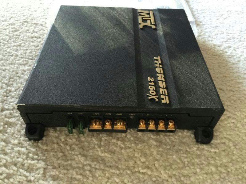 MTX Thunder 250X car Amplifier