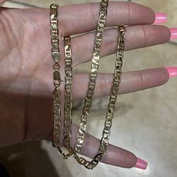 14k Gold Plated Chain 20in