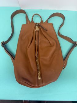 Designer Leather Backpack