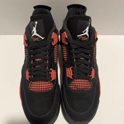 Nike Air Jordan 4 Red Thunder Size 10