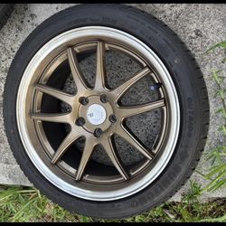 Adhoan Ds02 18x 8.5 Offset 35mm 1 Wheel