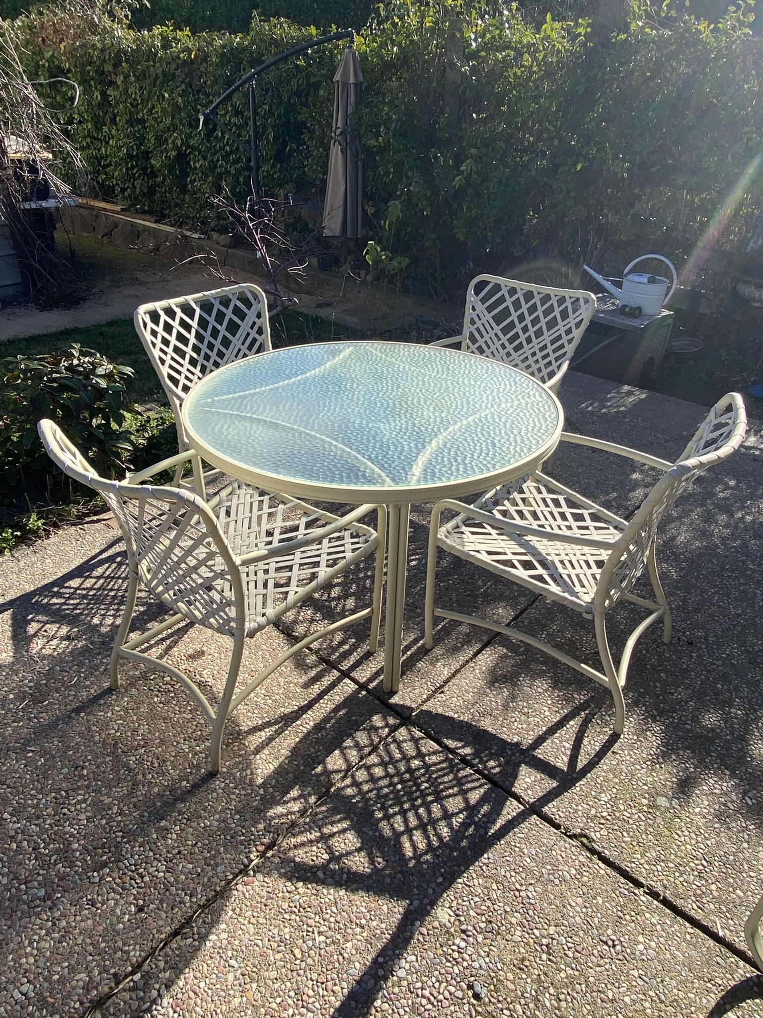 Vintage Brown Jordan Tamiami Patio Set