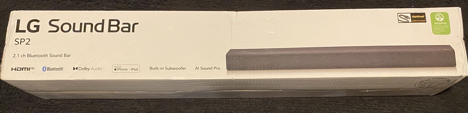 LG SOUNDBAR SP2 Built-in-subwoofer 