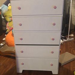 Kids White Dresser