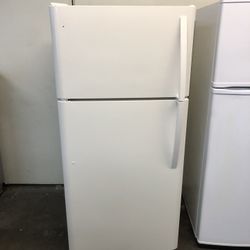 Frigidaire 18 Cu Ft Top Freezer Almond Color Top Freezer Refrigerator 