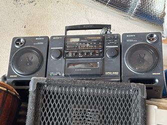 Old Sony stereo - needs work - free