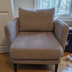 West Elm Auburn Chair (Mauve)