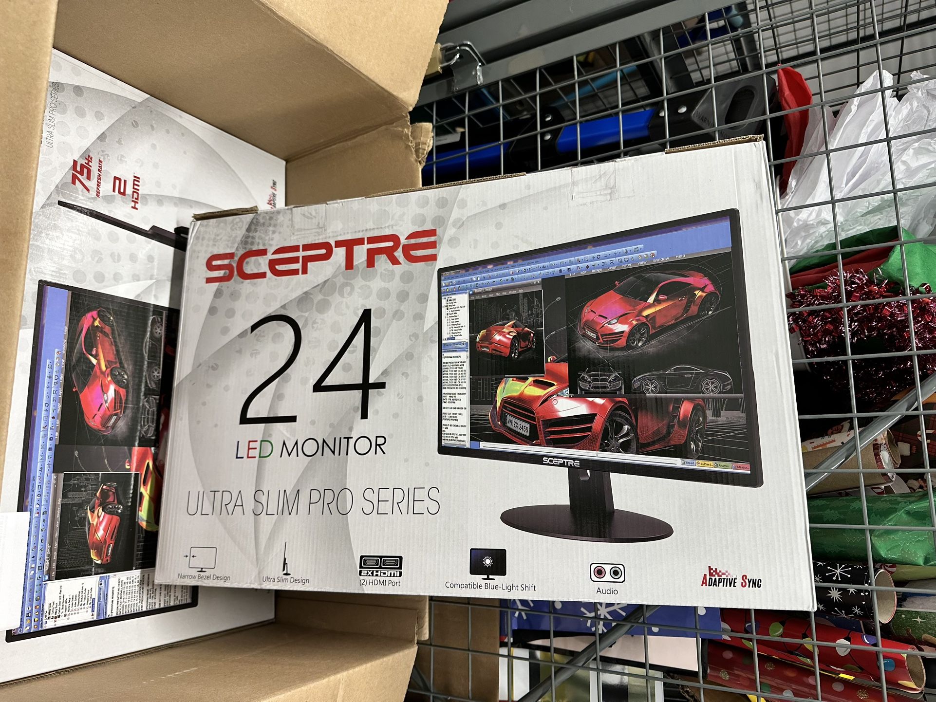 Brand New SCEPTRE 24” LED Monitors – Ultra Slim Pro Series