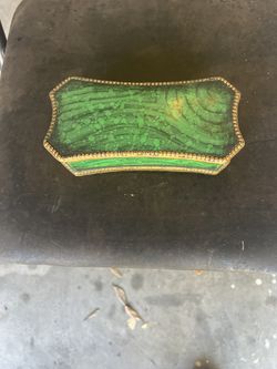 Borghese Green Trinket/Jewelry Box Great Holiday Gift