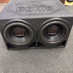 Massive 2 12” Subwoofer 
