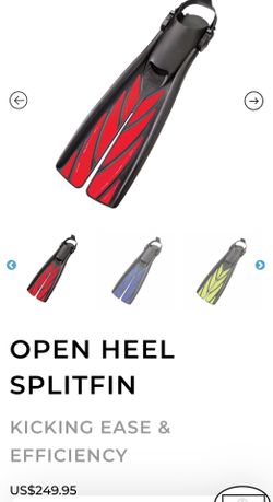 Atomic Aquatics SplitFins | KICKING EASE & EFFICIENCY