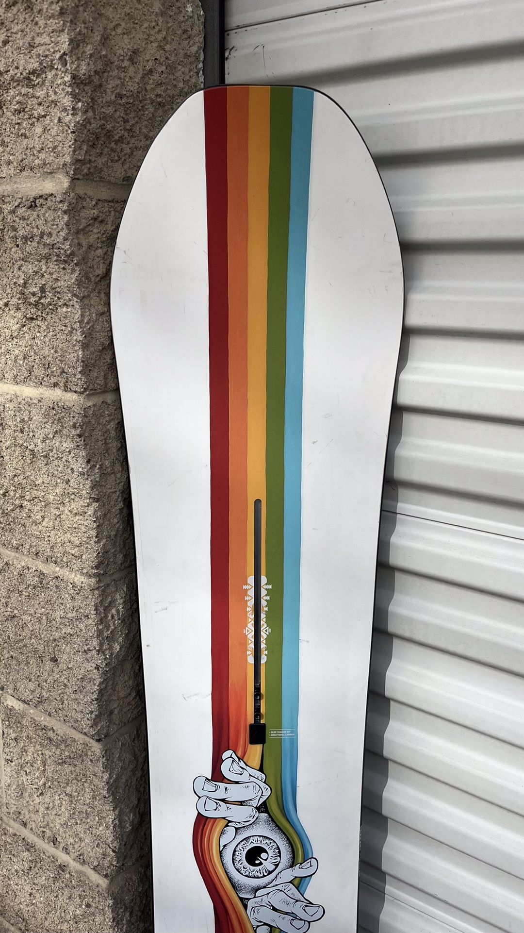 157 cm. Burton Deep Thinker directional camber snowboard