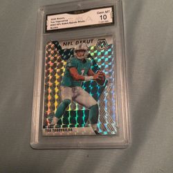 Tua Tagovailoa Rookie Graded Mint