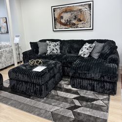 🔥 LUXURY CORDUROY SECTIONAL SALE 🔥