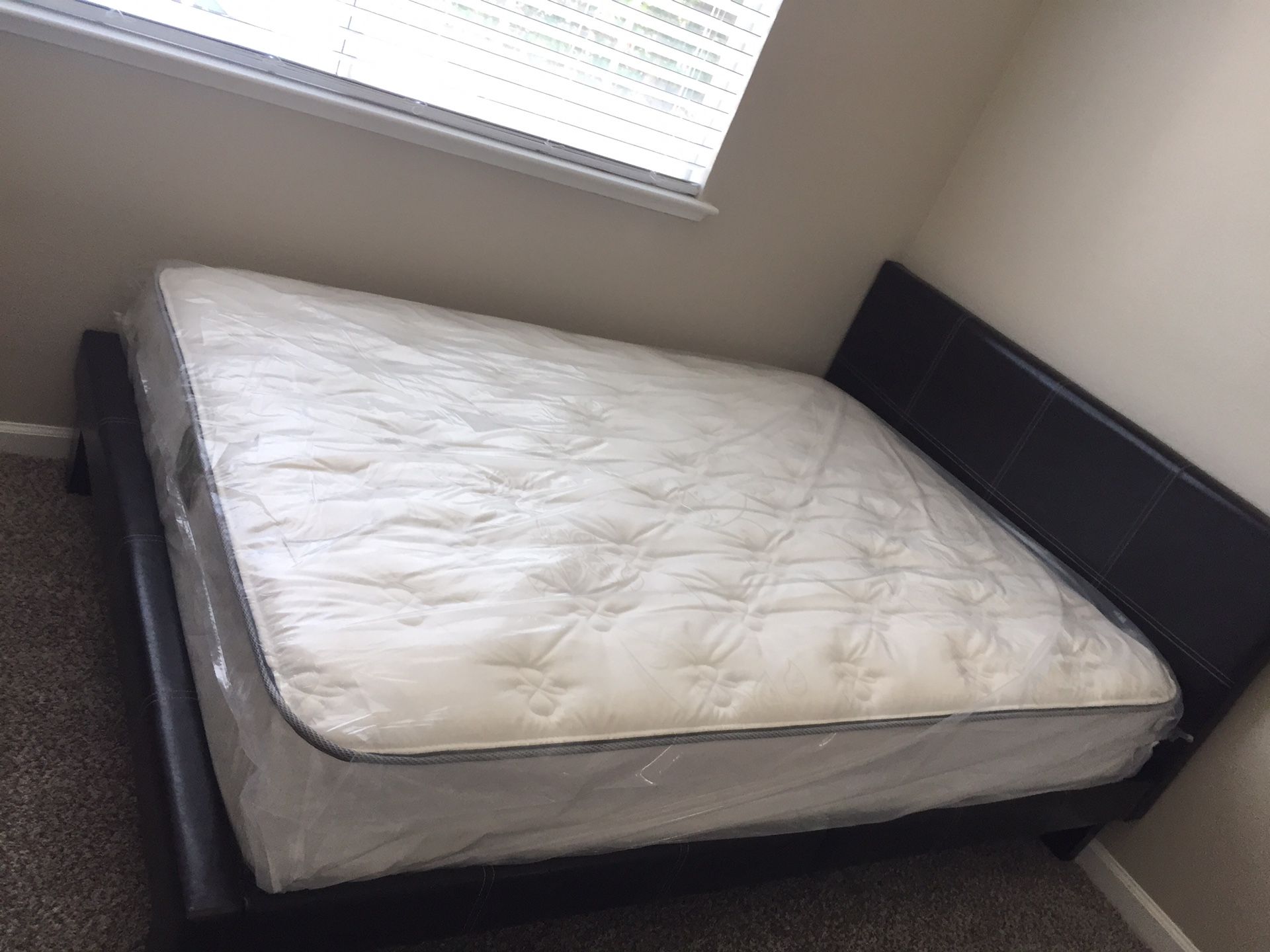 Queen mattress and Boxspring $169